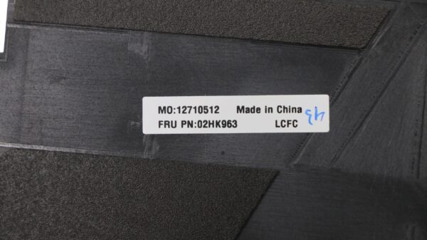 New Genuine Lenovo Thinkpad T490 T495 P43S P14S T14 Gen1 LCD Back Cover 02HK963 - Image 2