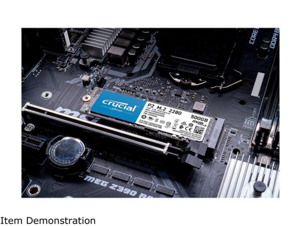 Crucial P2 500GB 3D NAND NVMe PCIe M.2 SSD Up to 2300 MB/s - CT500P2SSD8 - Image 3