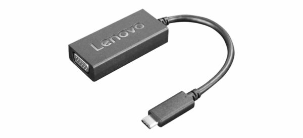 Lenovo USB-C to VGA Adapter | Adapters | Part Number: 4X90M42956 - Image 2