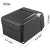 Scangle Sgt-88iv Desktop USB Direct Thermal POS Receipt Printer - Image 5