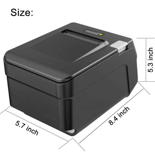 Scangle Sgt-88iv Desktop USB Direct Thermal POS Receipt Printer - Image 5