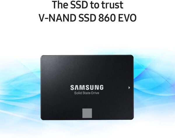 Samsung 860 EVO 2TB SATA 2.5" Internal SSD (MZ-76E2T0)V-NAND Technology - Image 3