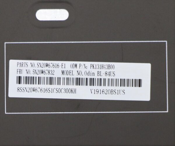 New Genuine Lenovo ThinkPad L14 L14 2nd Gen US Backlit Keyboard 5N20W67832 - Image 3