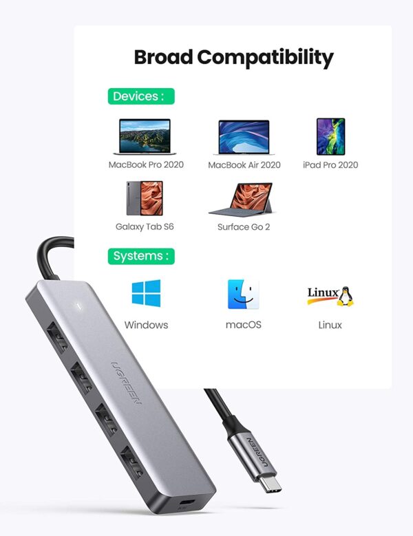 USB C Type C HUB to Multi USB 3.0 HDMI Adapter for MacBook Dell - Image 3