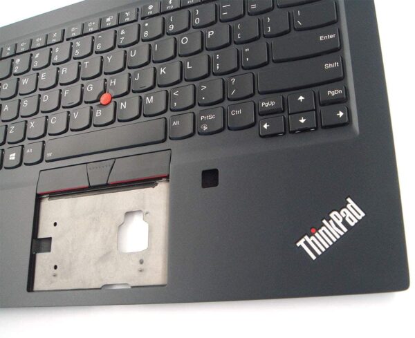 Lenovo ThinkPad T490S,T495S Palmrest  with US Backlit Keyboard  FRU 02HM280 - Image 3
