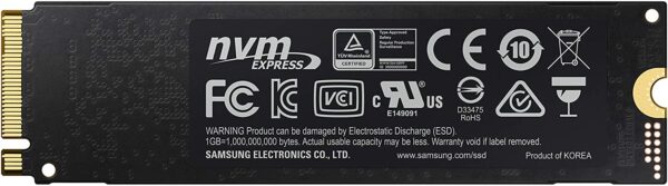 Samsung 970 EVO Plus 1TB M.2 NVMe Internal Solid State Drive (MZ-V7S1T0B/AM) - Image 4
