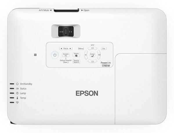 Epson Power Lite 1785W Wireless WXGA 3LCD Projector - Image 2