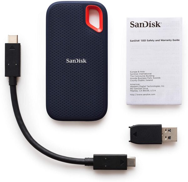 SanDisk Extreme 1TB USB External Solid State Drive (SDSSDE60-1T00-G25) - Image 3