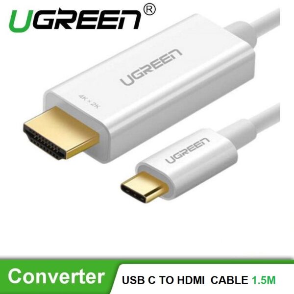 USB C to HDMI Cable 4K 60HZ USB Type C HDMI Adapter for Macbook Samsung 1.5M - Image 2