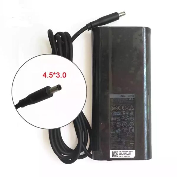 Dell 130W AC Power Adapter Charger - Image 2