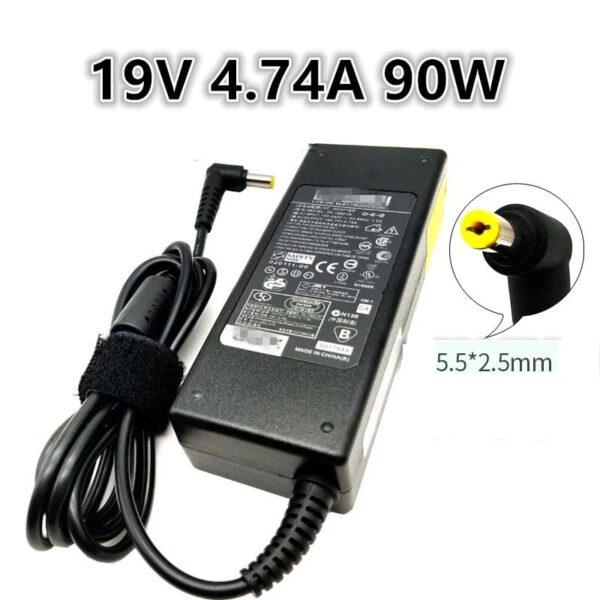 Acer 90w laptop charger 19V 4.74A   AC Adapter -ACER PA-1900-04 - Image 2