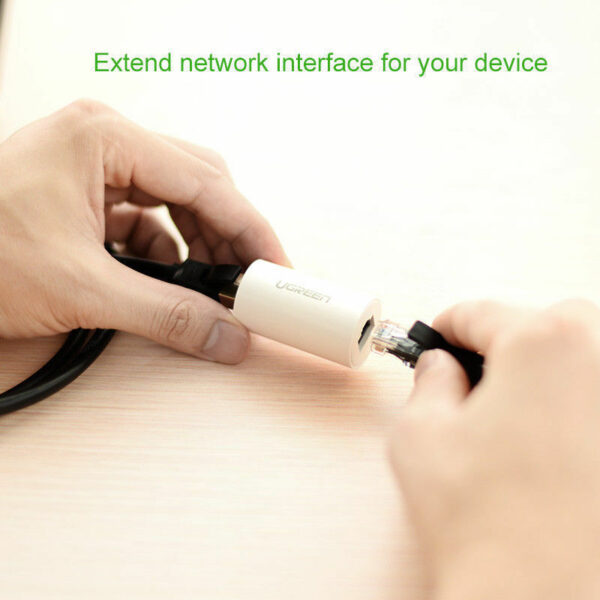 RJ45 Coupler Cat7/Cat6/Cat5e Ethernet Lan Cable Extender Adapter - Image 6