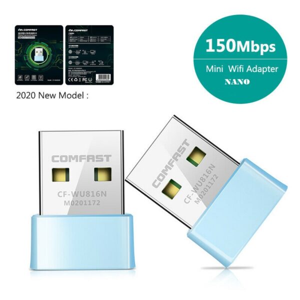 COMFAST 150MBPS NANO  WIRELESS USB ADAPTER - Image 2