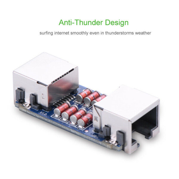 RJ45 Coupler Cat7/Cat6/Cat5e Ethernet Lan Cable Extender Adapter - Image 3